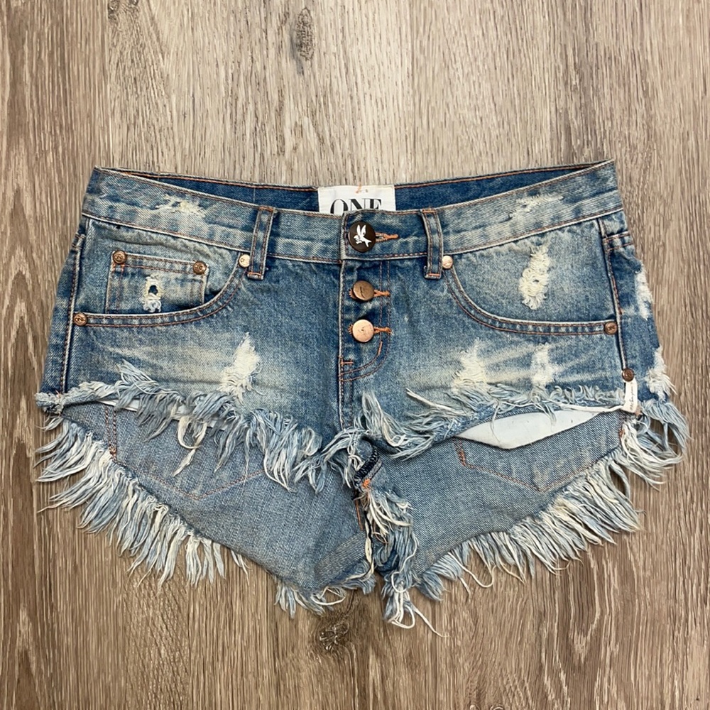 One Teaspoon BONITAS Jean Shorts